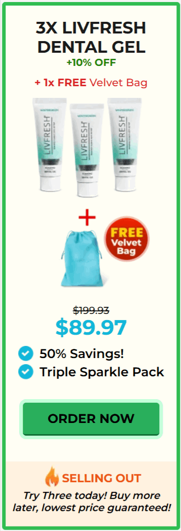 LivFresh Gel Toothpaste 11